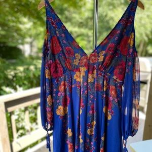Free People Floral Slip Dress